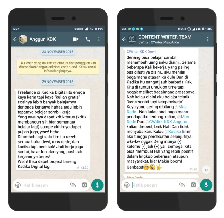 testimoni anggun dan dewi